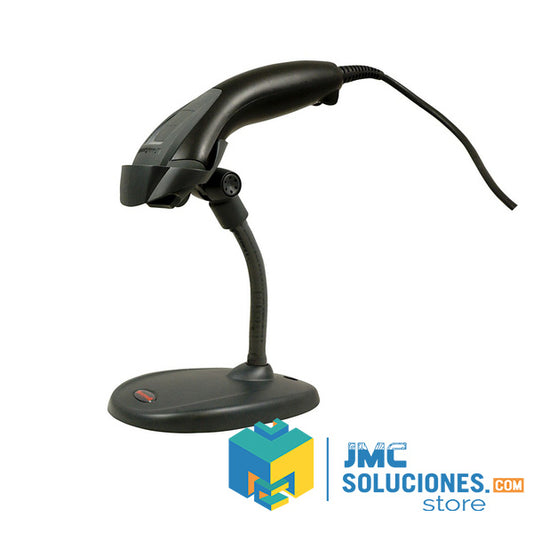 Lector De Codigo De Barras Honeywell Voyager 1200g Tipo De Escaneo 1d, Tipo De Sensor Laser, Incluye Base, Negro