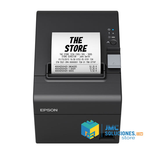 Mini Printer Epson Tm-t20iii-002 Termico, Velocidad 250 Mm/seg, Ethernet/usb, Negro