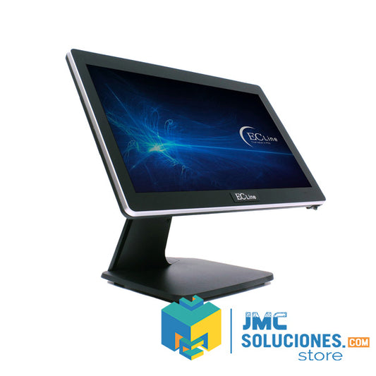 Sistemas Pos Ecline Ec-vp-3100-256-win Tipo Todo-en-uno, Intel® Celeron® J6412 4 Núcleos, 2 Ghz, 8 Gb Ram, Ssd 256 Gb, 2 Usb 2.0, Color Gris, Pantalla 15.6", Touch Si