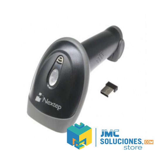 Lector De Código De Barras Y Qr Nextep, Inalámbrico, Negro, (ne-503i)