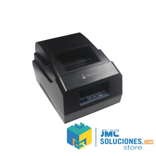 Miniprinter Termica Nextep Ne-510, 58mm, Tickets, Termico, Usb + Rj11, Negro, Cortador De Papel Manual